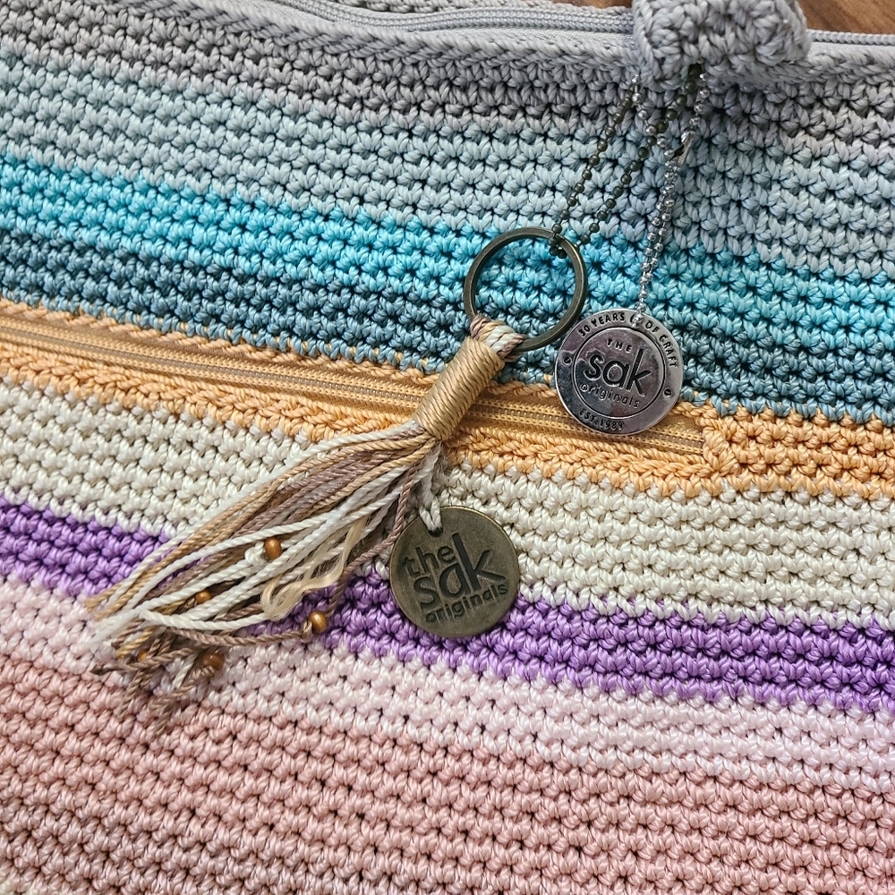 The Sak Women’s Classics Hand-crochet Carry-all Crafted Classics AUTHENTIC - Picture 7 of 9
